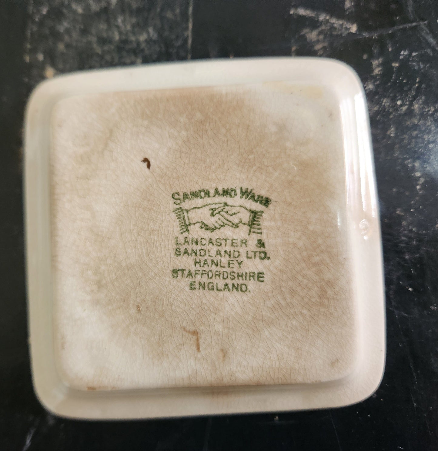 Bowerbird Cottage Butter Dish Sandlandware