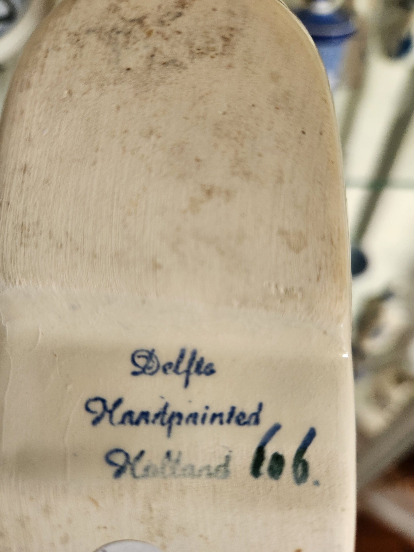 Bowerbird Cottage Delft Clog Ashtray