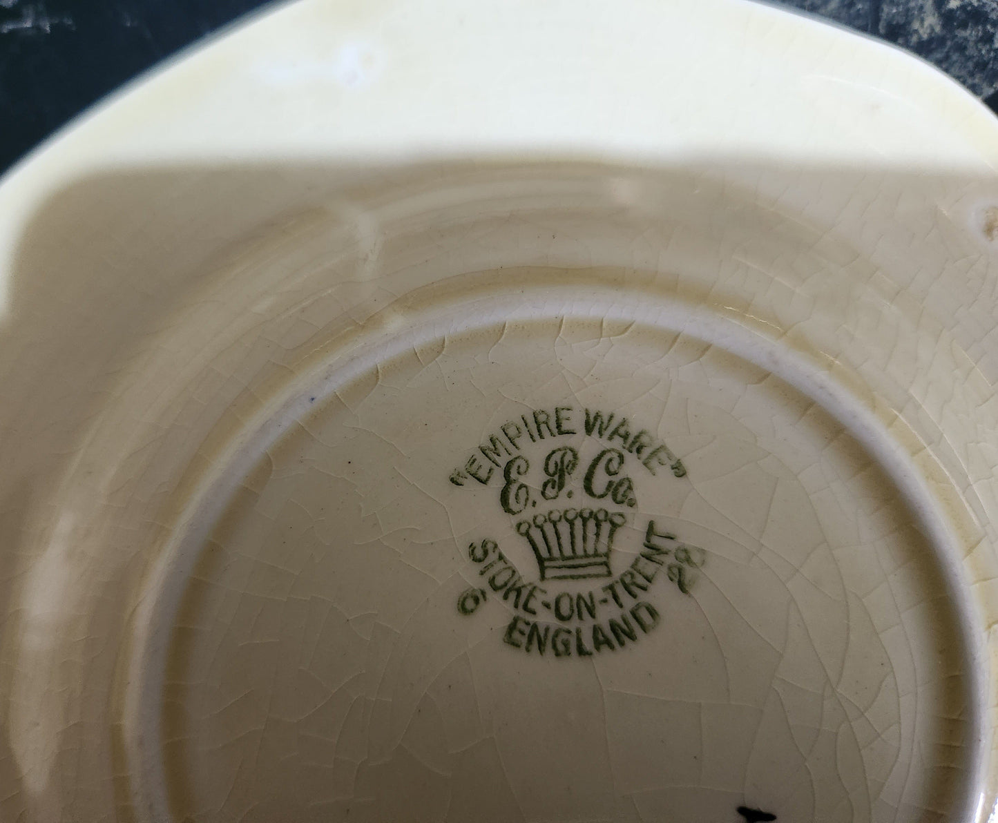 Bowerbird Cottage Empireware Dickens Days Sideplate