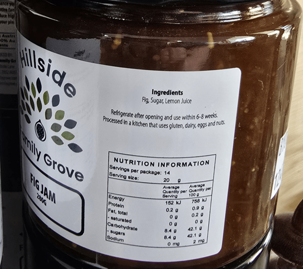 Bowerbird Cottage Fig Jam 280g