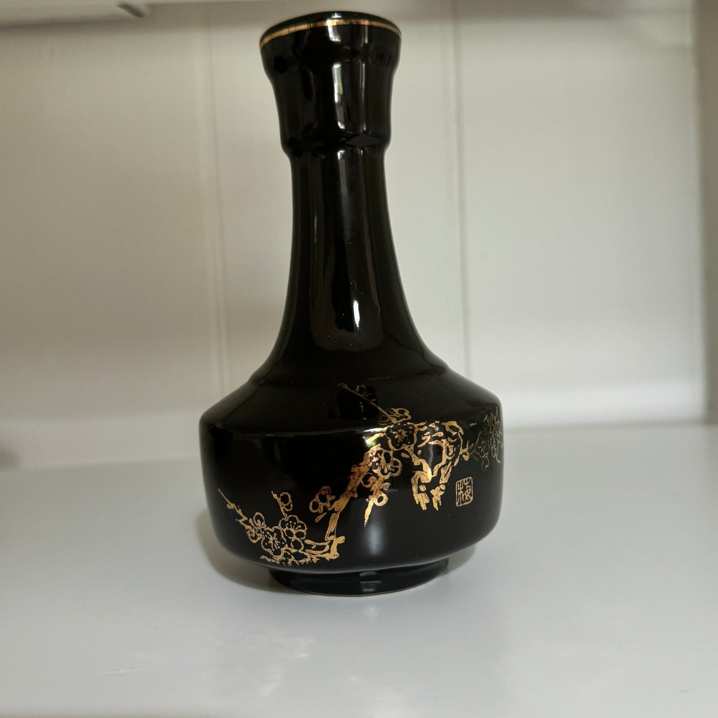 Bowerbird Cottage Japanese Handpainted Vase