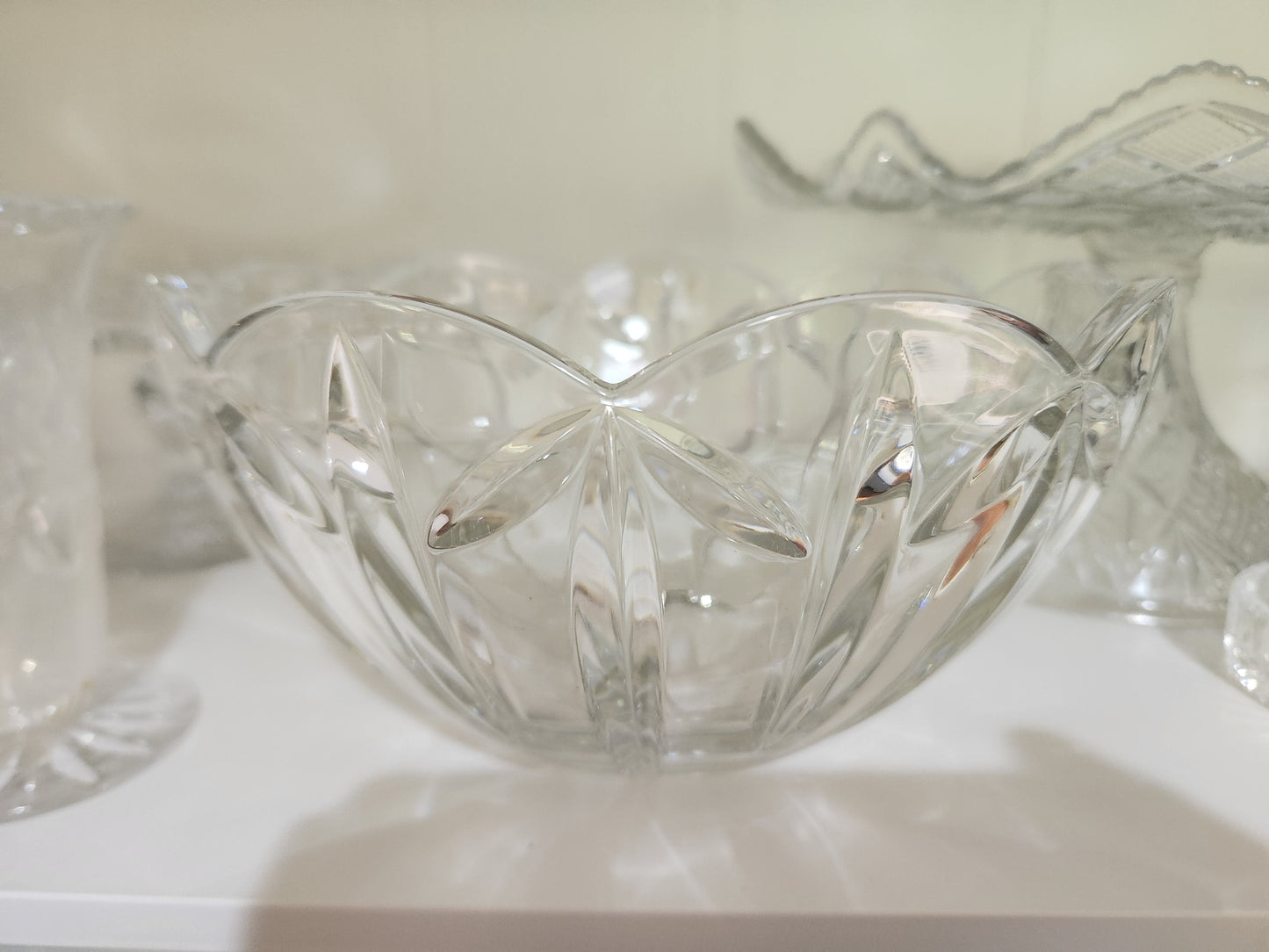 Bowerbird Cottage Mikasa Crystal Bowl