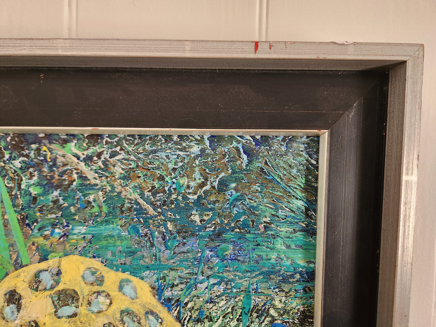 Bowerbird Cottage Mixed Media Painting - Veda Arrowsmith 1922 - 2004