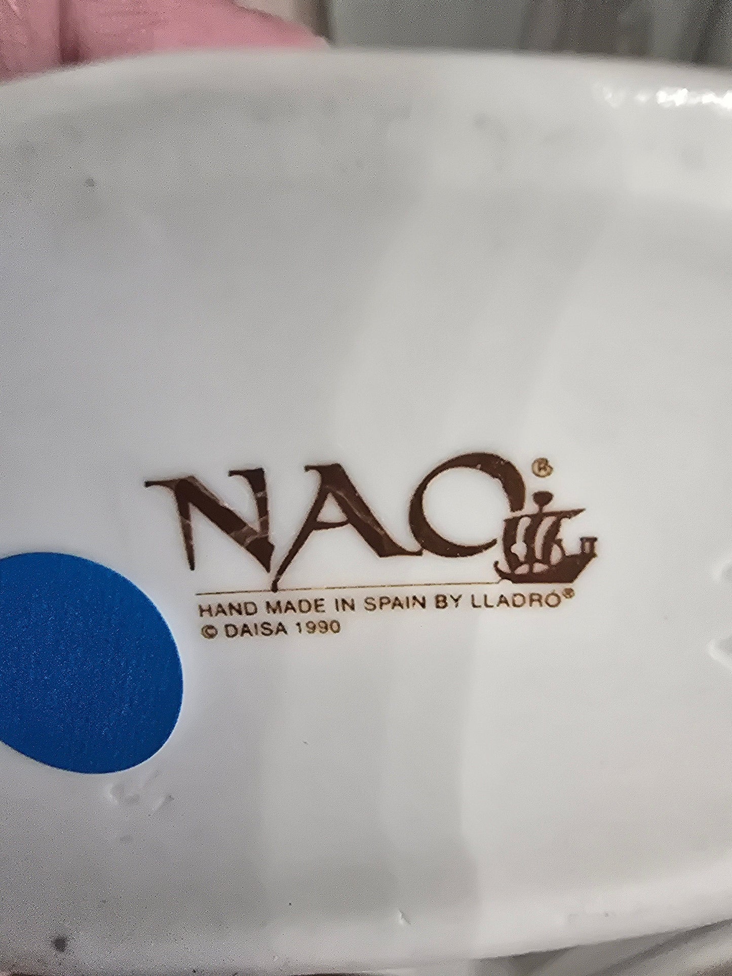 Bowerbird Cottage NAO Porcelain Statuette of Boy in Pyjamas with Teddy Bear