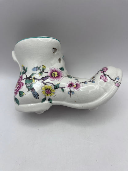 Bowerbird Cottage  3 piece set Old Foley Chinese Rose