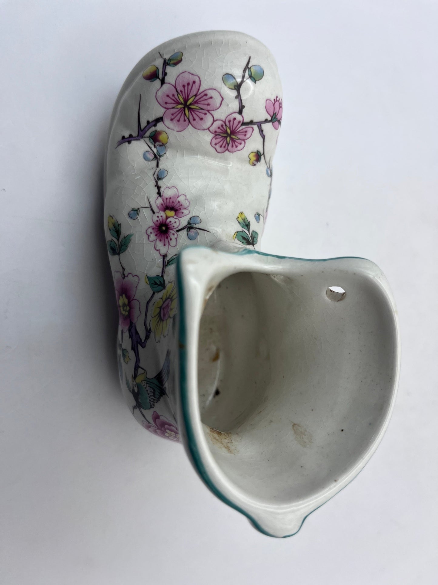 Bowerbird Cottage  3 piece set Old Foley Chinese Rose