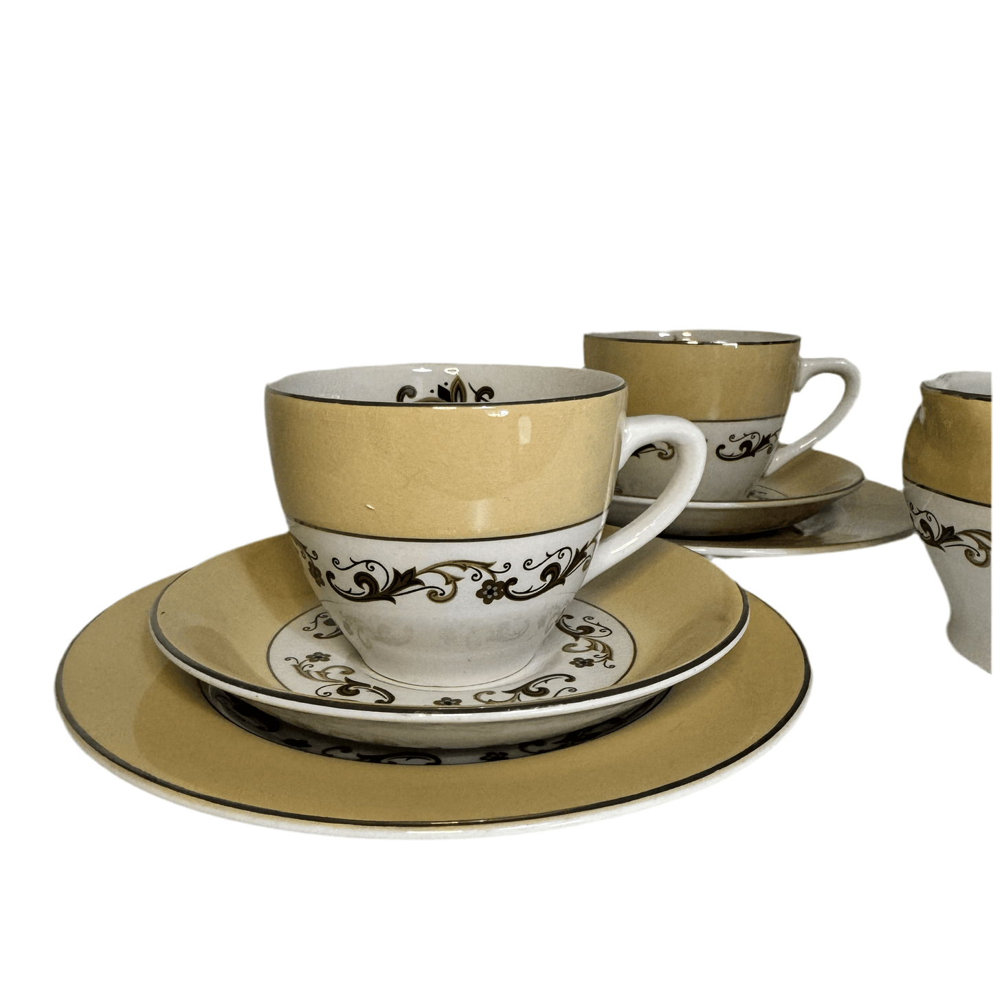 Bowerbird Cottage  Barrats Ironstone Tea Cup Set (2)