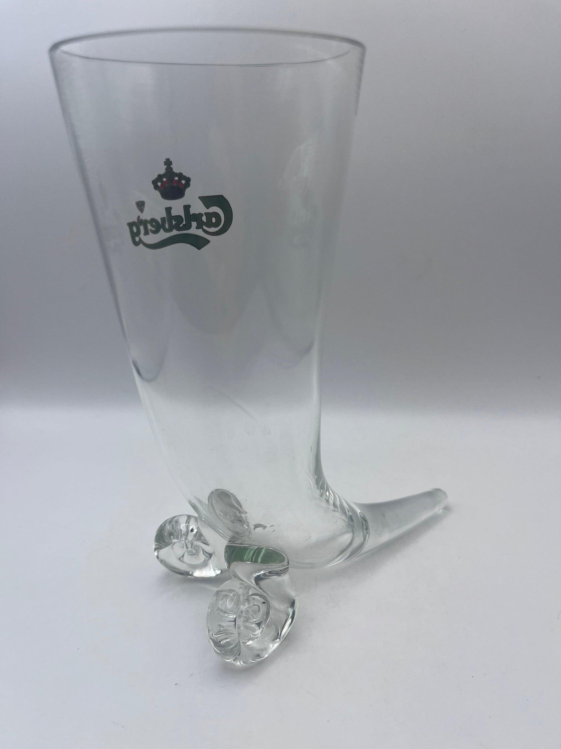 Bowerbird Cottage  Carlsberg Horn Glasses (2)