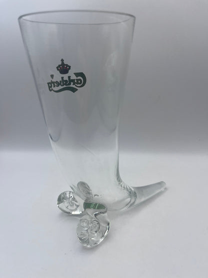 Bowerbird Cottage  Carlsberg Horn Glasses (2)