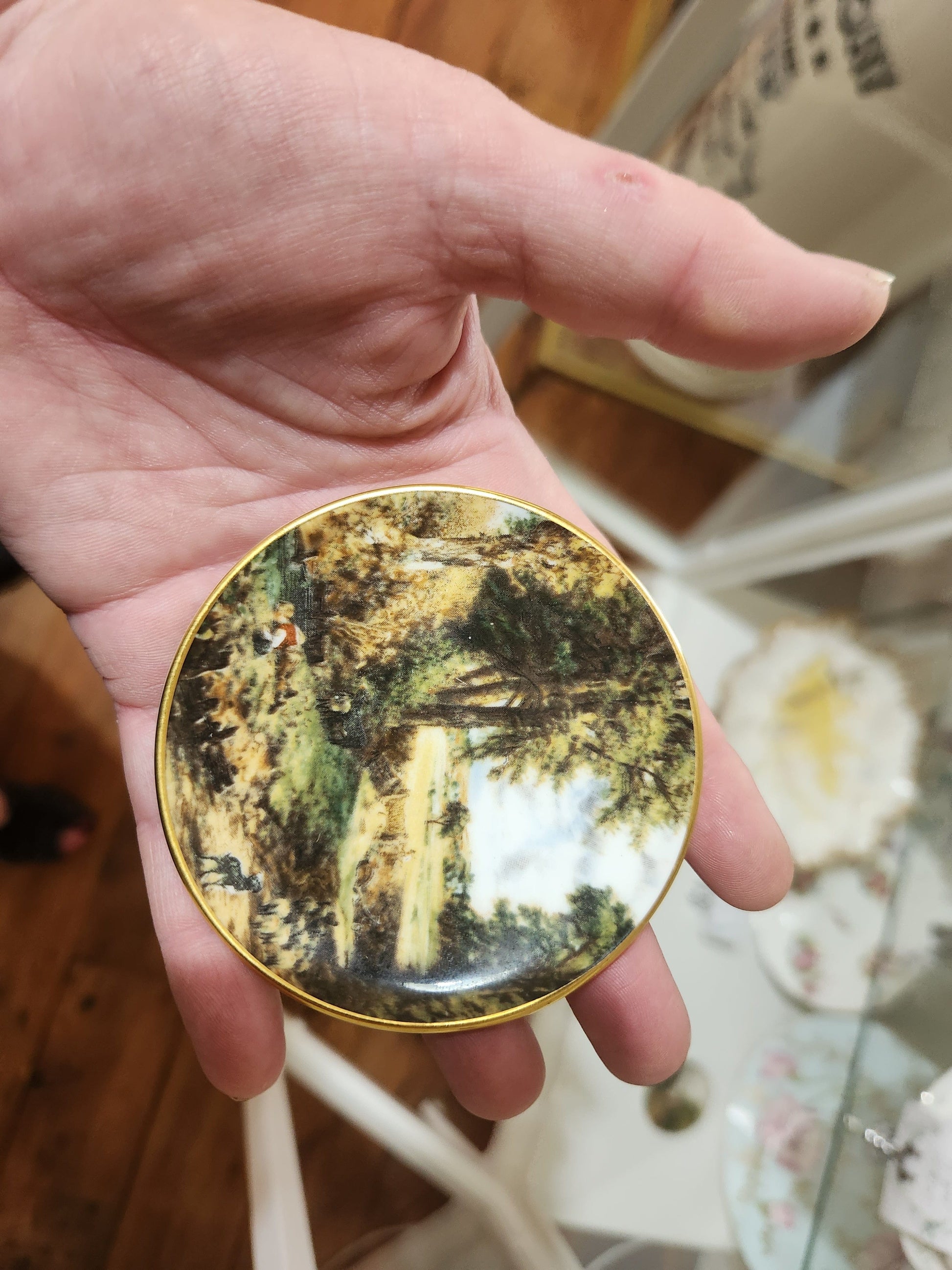 Bowerbird Cottage  Coalport John Constable Mini Display Plates (Trio)