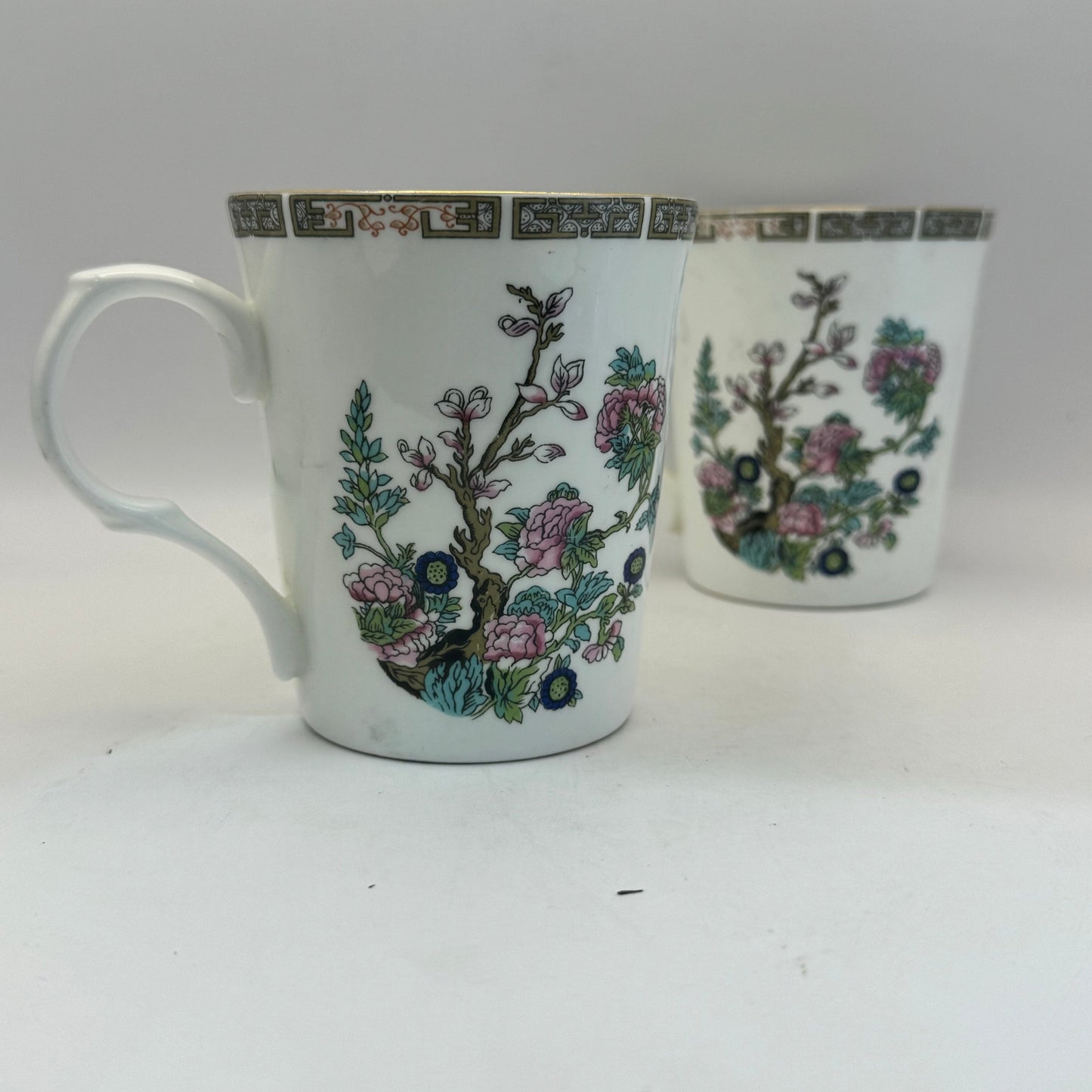 Bowerbird Cottage  Crown Trent Fine Bone China Mugs - Indian Tree (6)