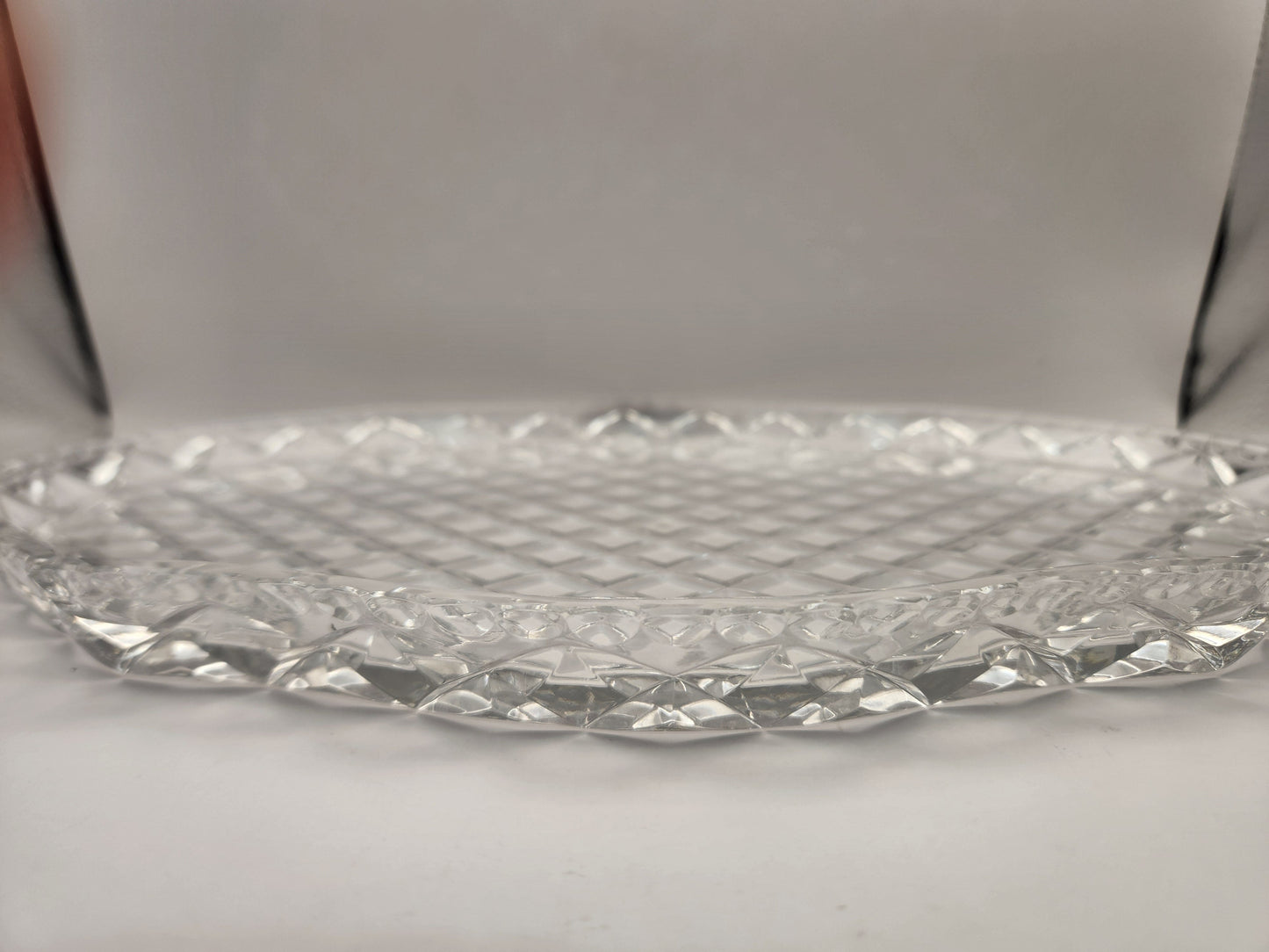 Bowerbird Cottage  Cut Glass Dressing Table Tray