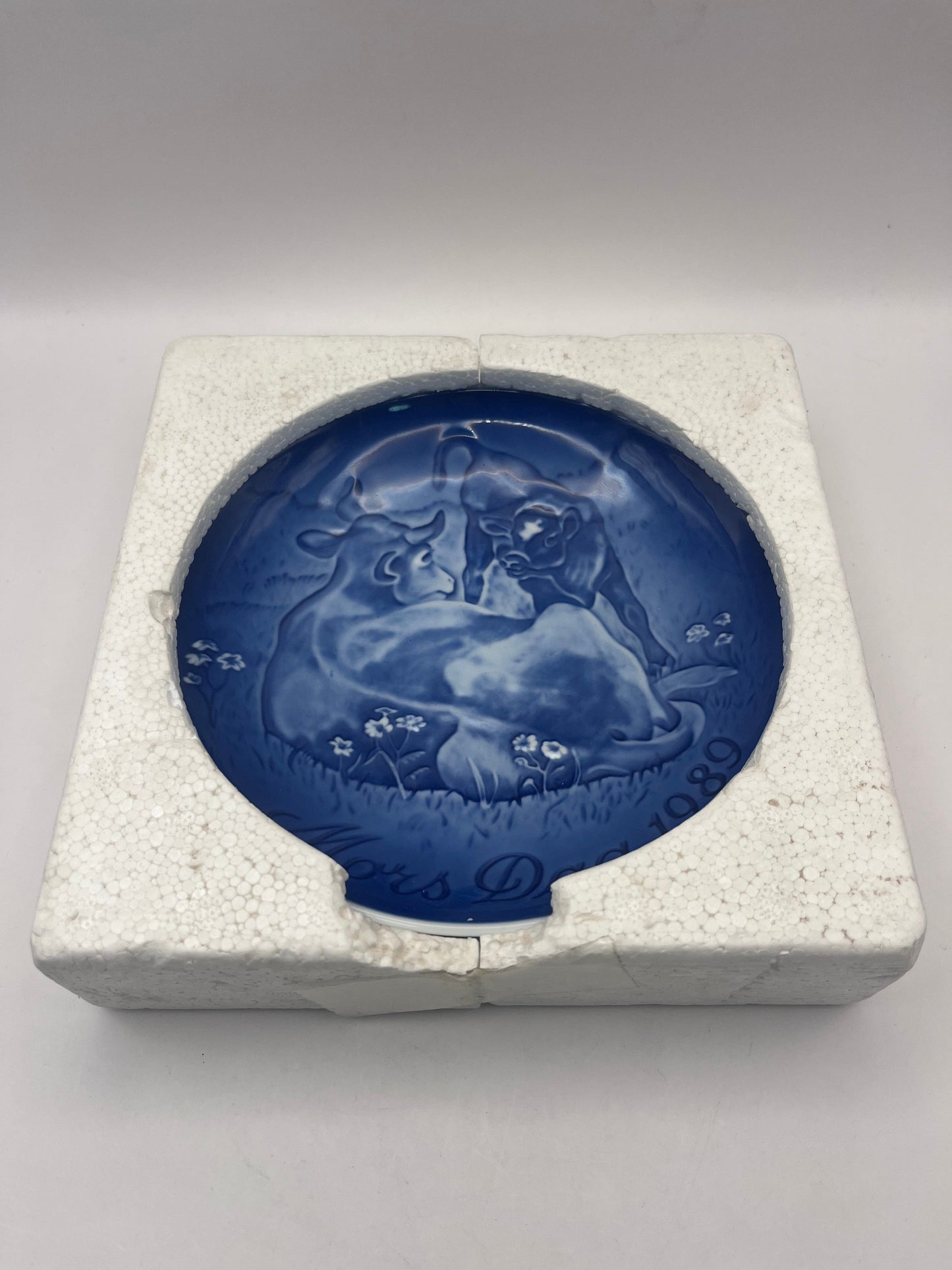 Bowerbird Cottage  Danish Mother’s Day Plate - Cow