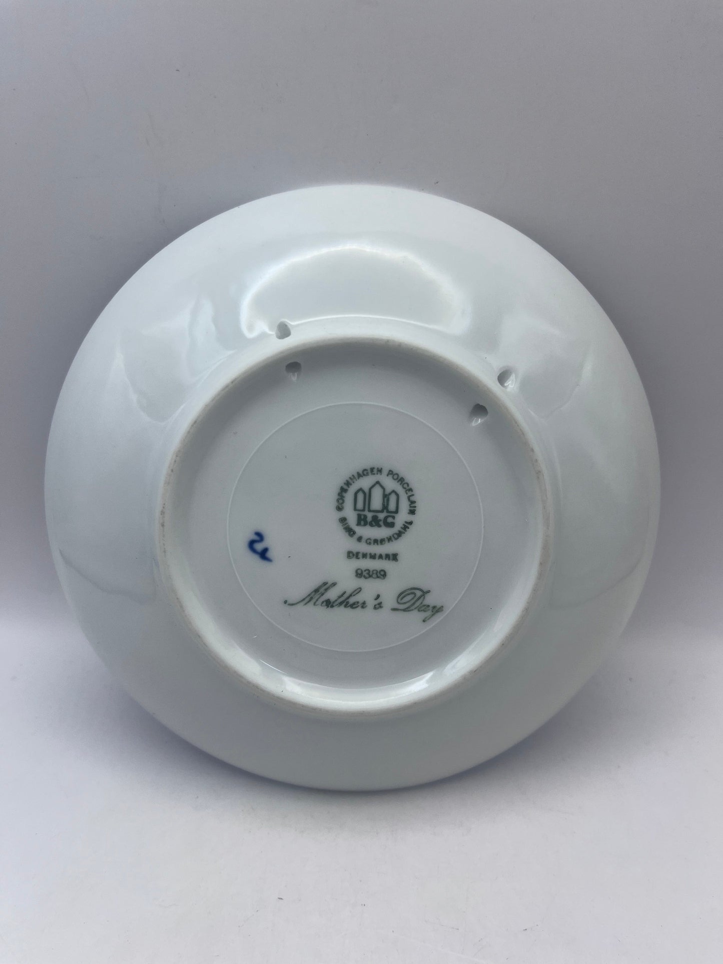 Bowerbird Cottage  Danish Mother’s Day Plate - Cow