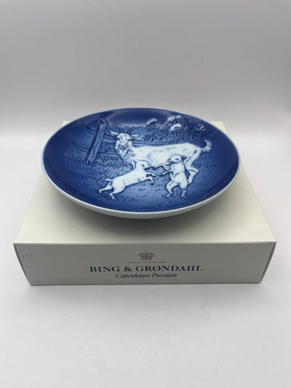 Bowerbird Cottage  Danish Mother’s Day Plate - Goat