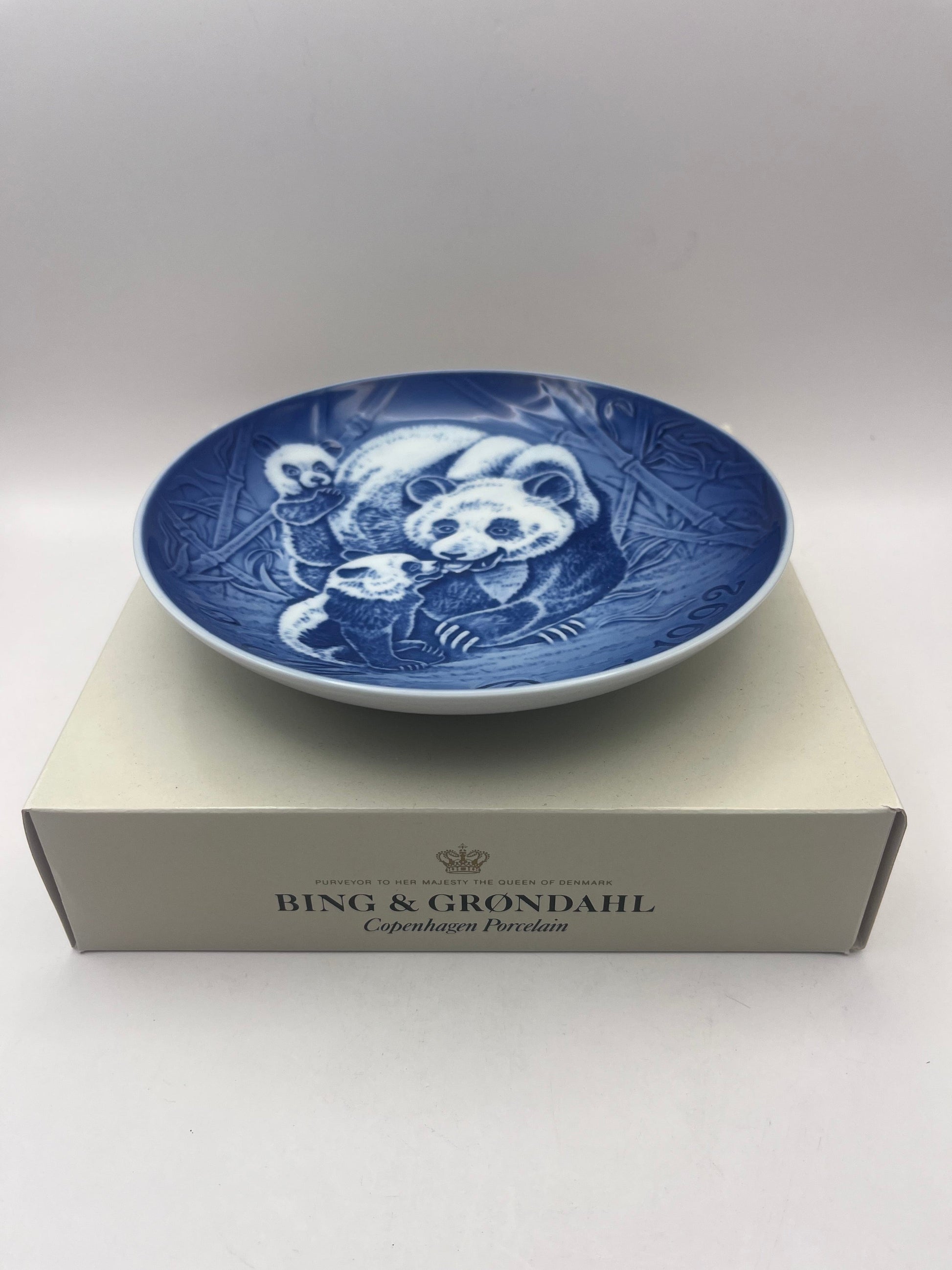Bowerbird Cottage  Danish Mother’s Day Plate - Panda