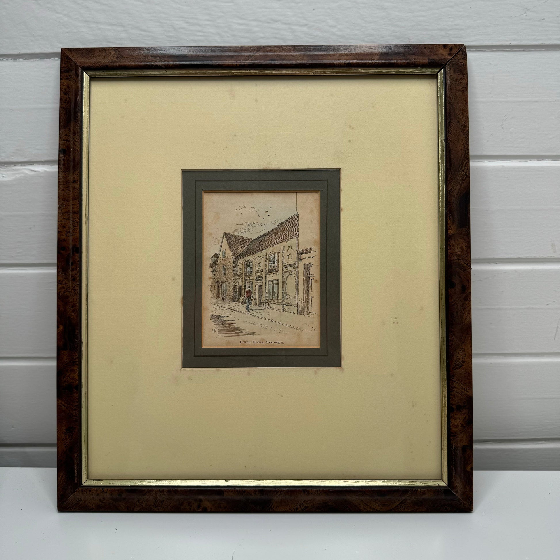 Bowerbird Cottage  Framed Engraving Prints

‘St Margaret’s Bay’ & ‘Dutch House, Sandwich’ F.A.