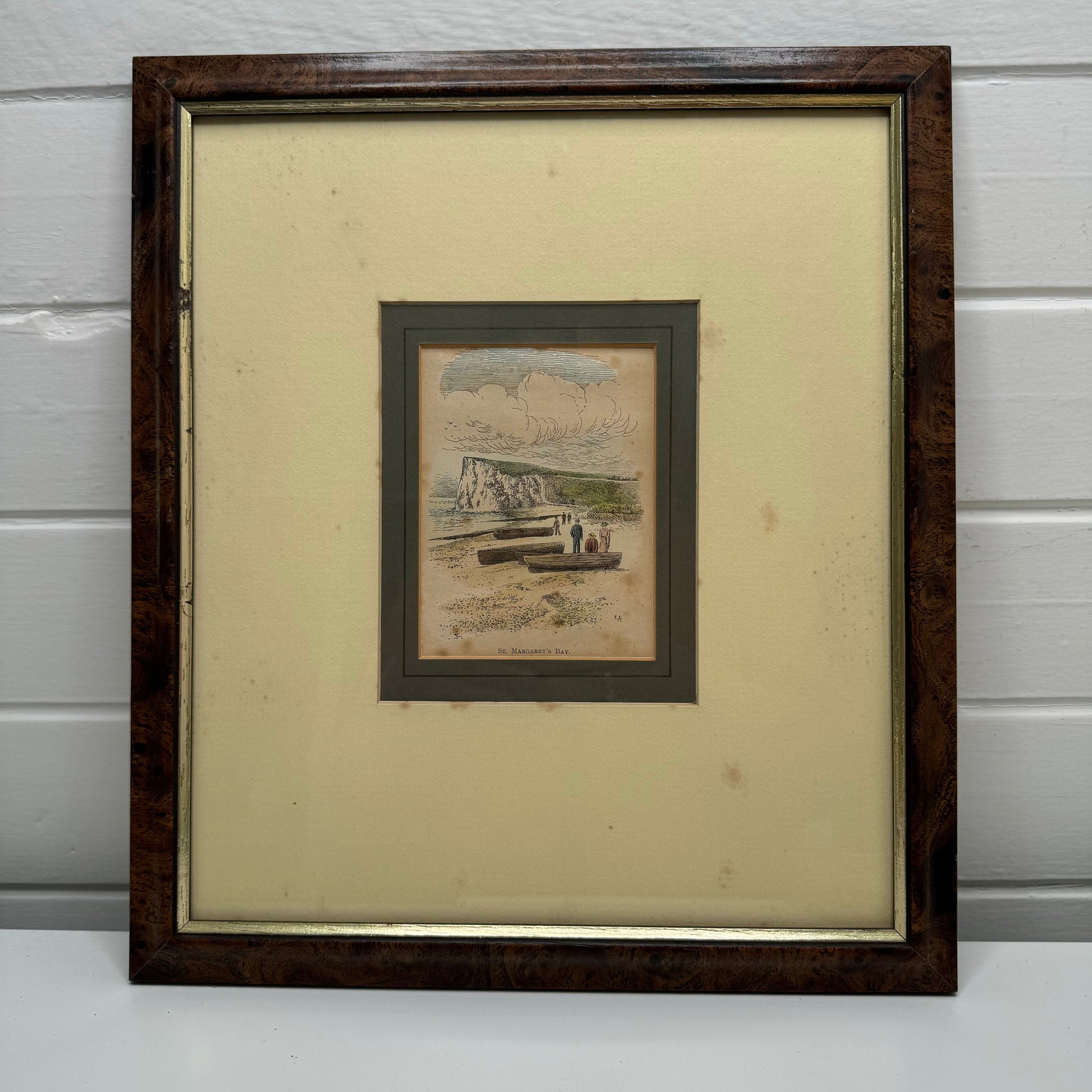 Bowerbird Cottage  Framed Engraving Prints

‘St Margaret’s Bay’ & ‘Dutch House, Sandwich’ F.A.