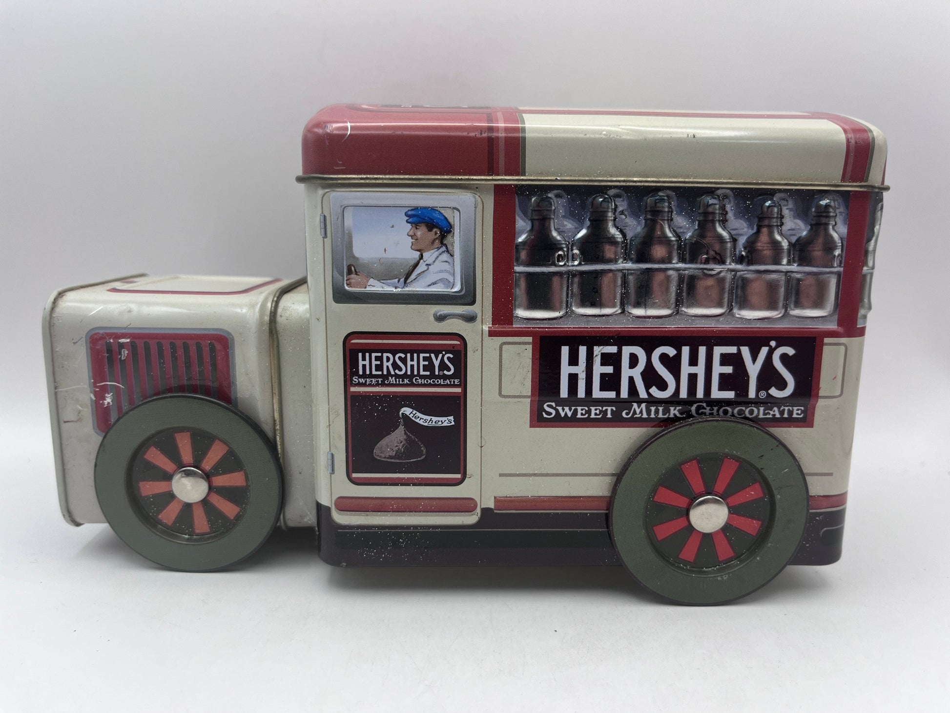Bowerbird Cottage  Hersheys Delivery Van Tin