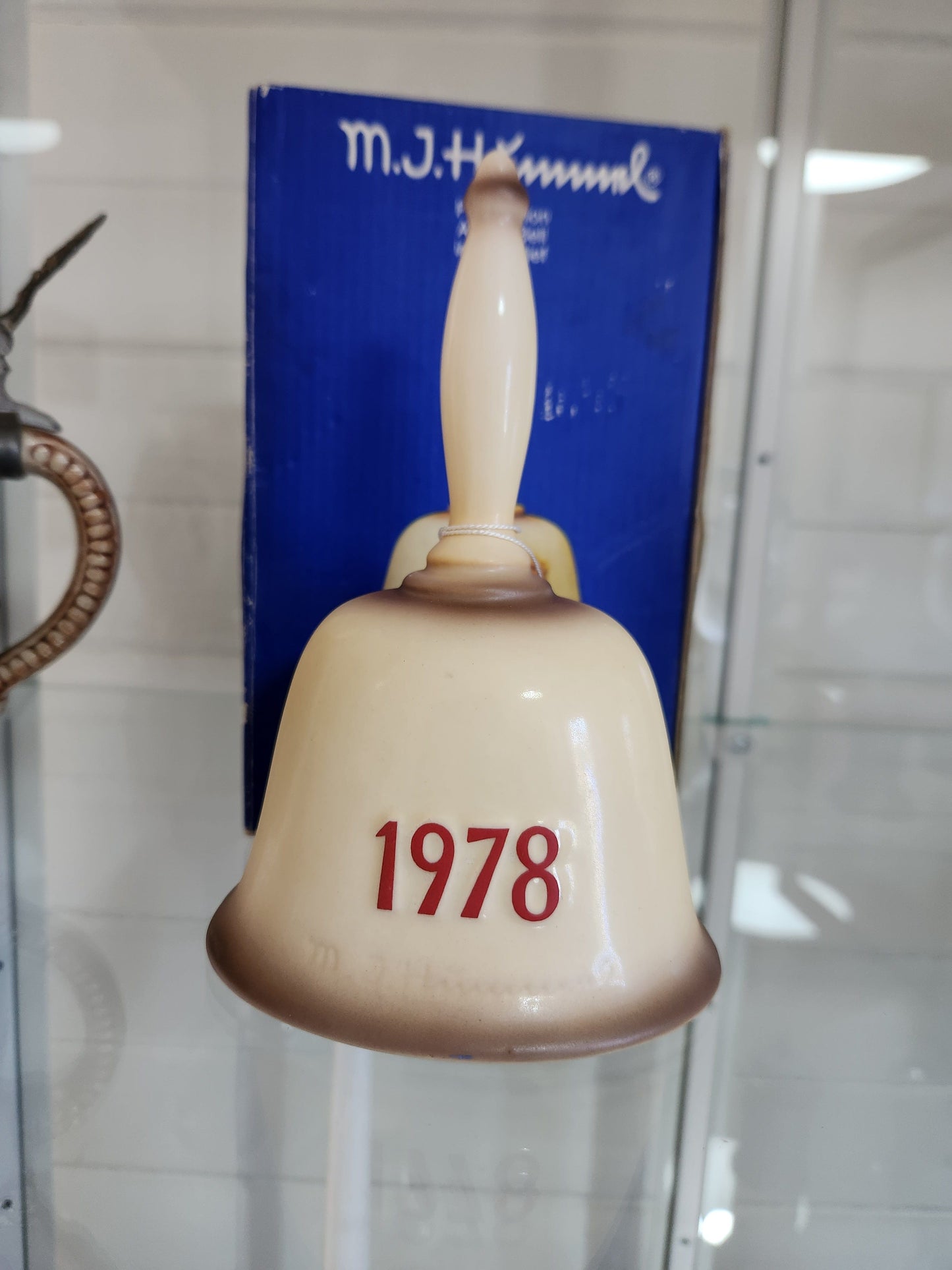 Bowerbird Cottage  Hummel Anniversary Bell 1978