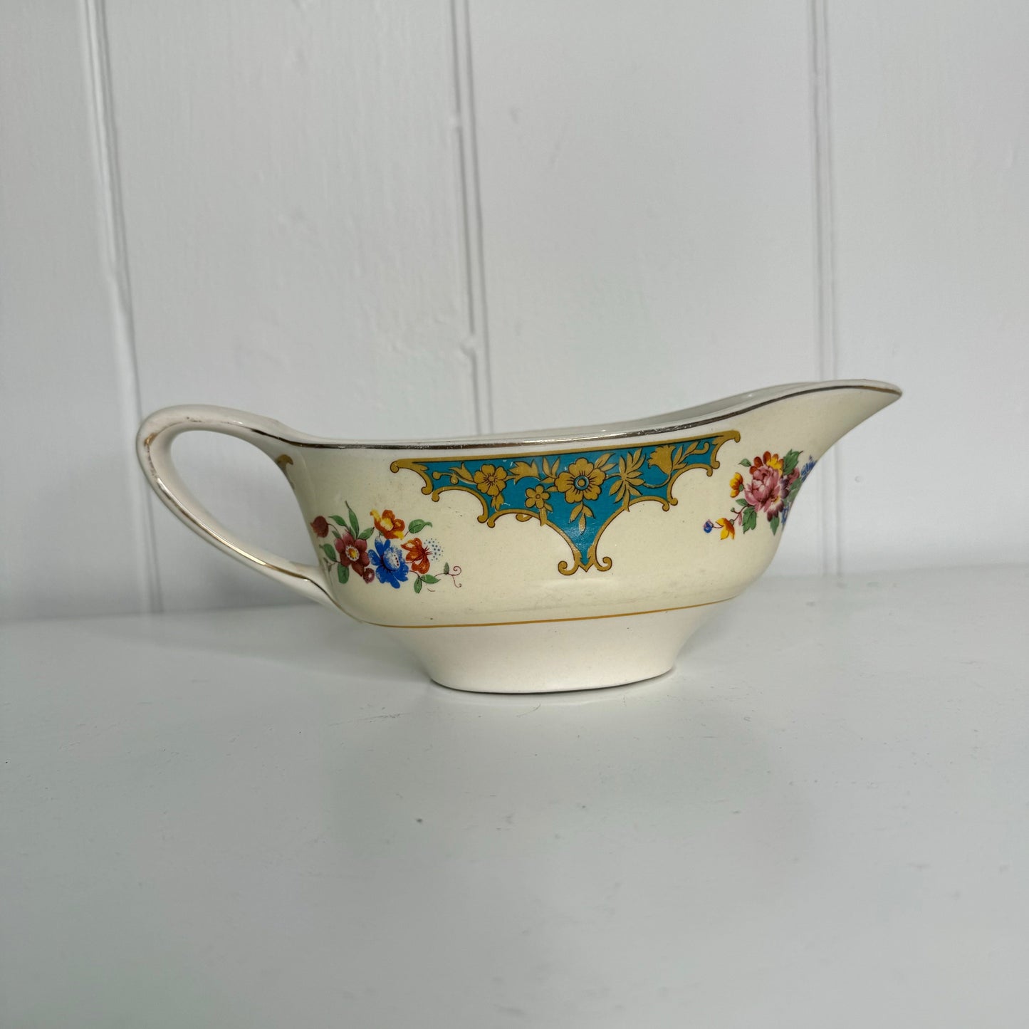 Bowerbird Cottage  Johnson Bros England - Pareek Gravy Boat