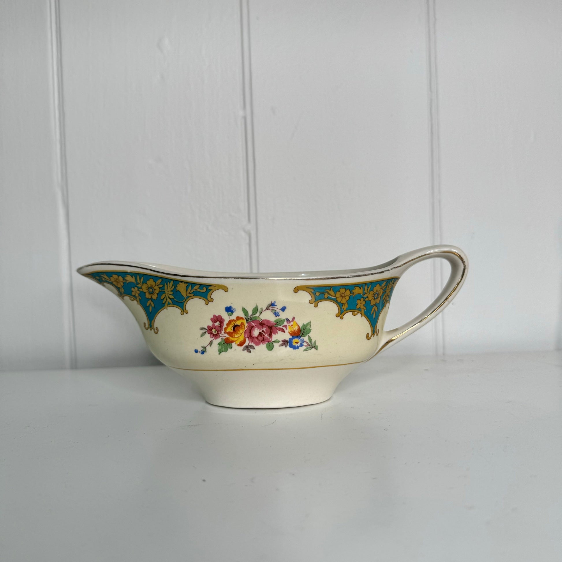 Bowerbird Cottage  Johnson Bros England - Pareek Gravy Boat