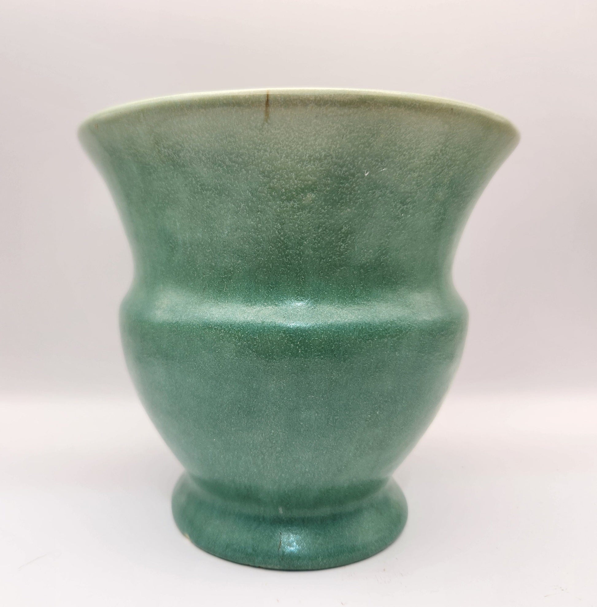 Bowerbird Cottage  Melrose Ware Australian Pottery Vase - Celadon Green