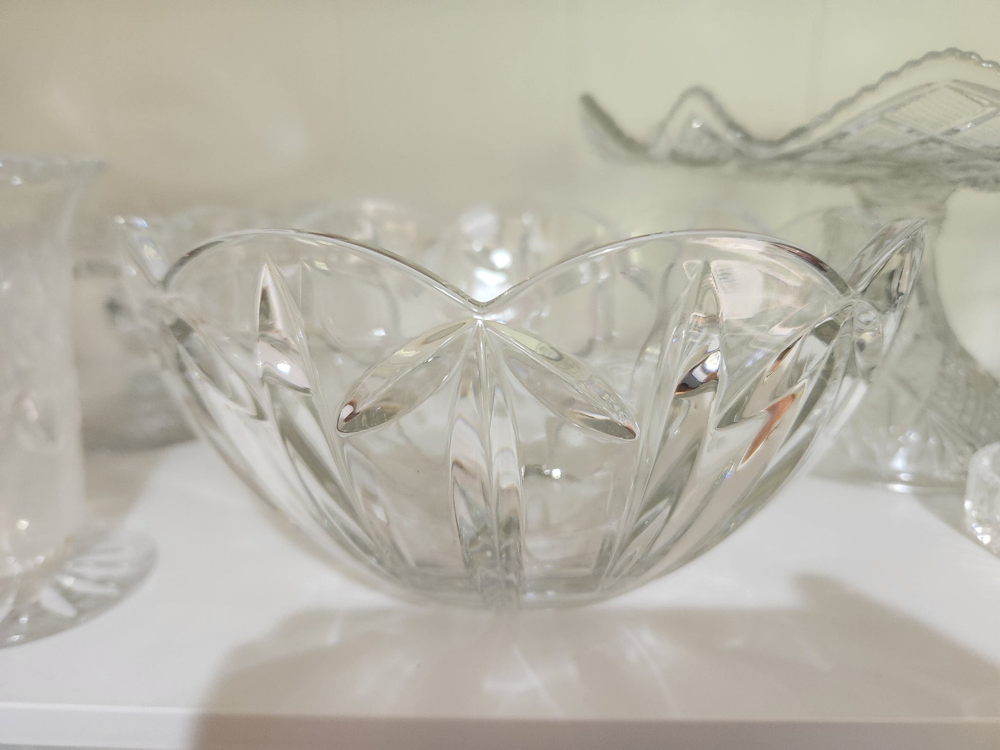 Bowerbird Cottage  Mikasa Crystal Bowl