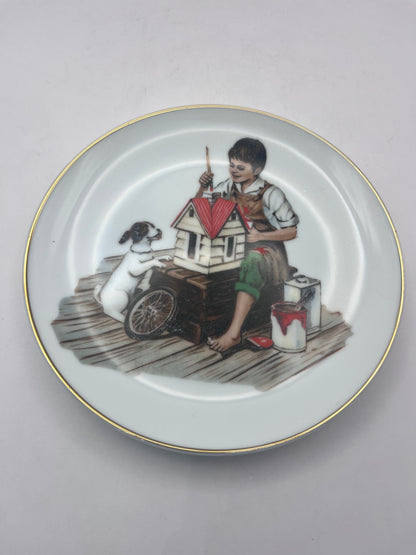 Bowerbird Cottage  Museum Collection plates