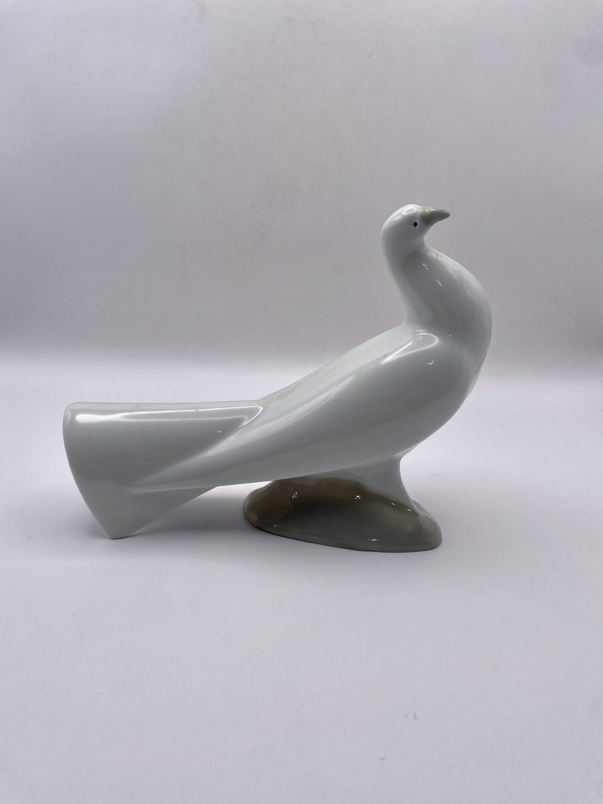 Bowerbird Cottage  NAO Porcelain Dove Statuette