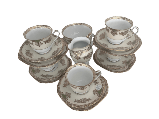 Bowerbird Cottage  Noritake China Kenwood 5 Trio Set