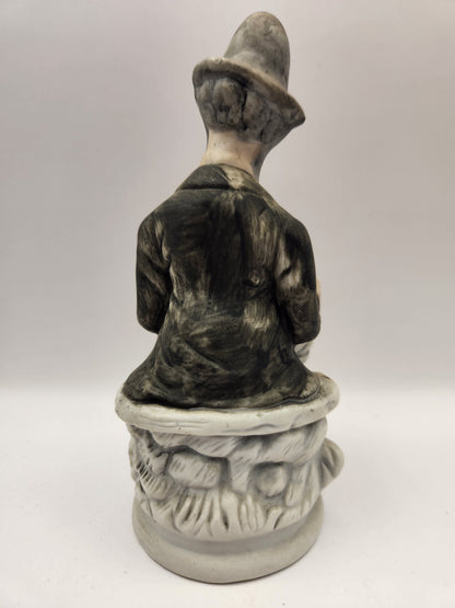 Bowerbird Cottage  Porcelain Figurine - Old Man Seated