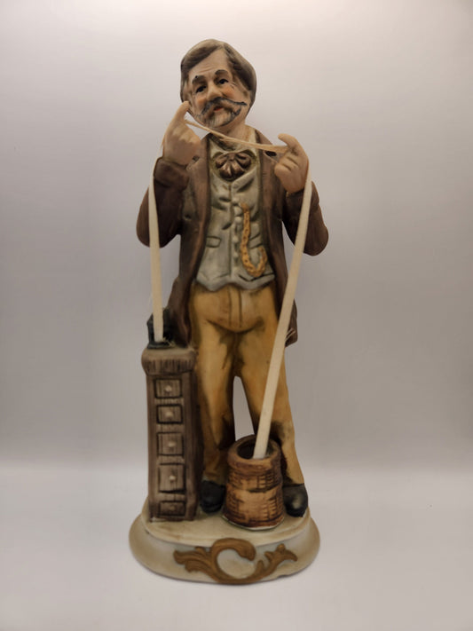 Bowerbird Cottage  Porcelain Figurine - Stock Broker