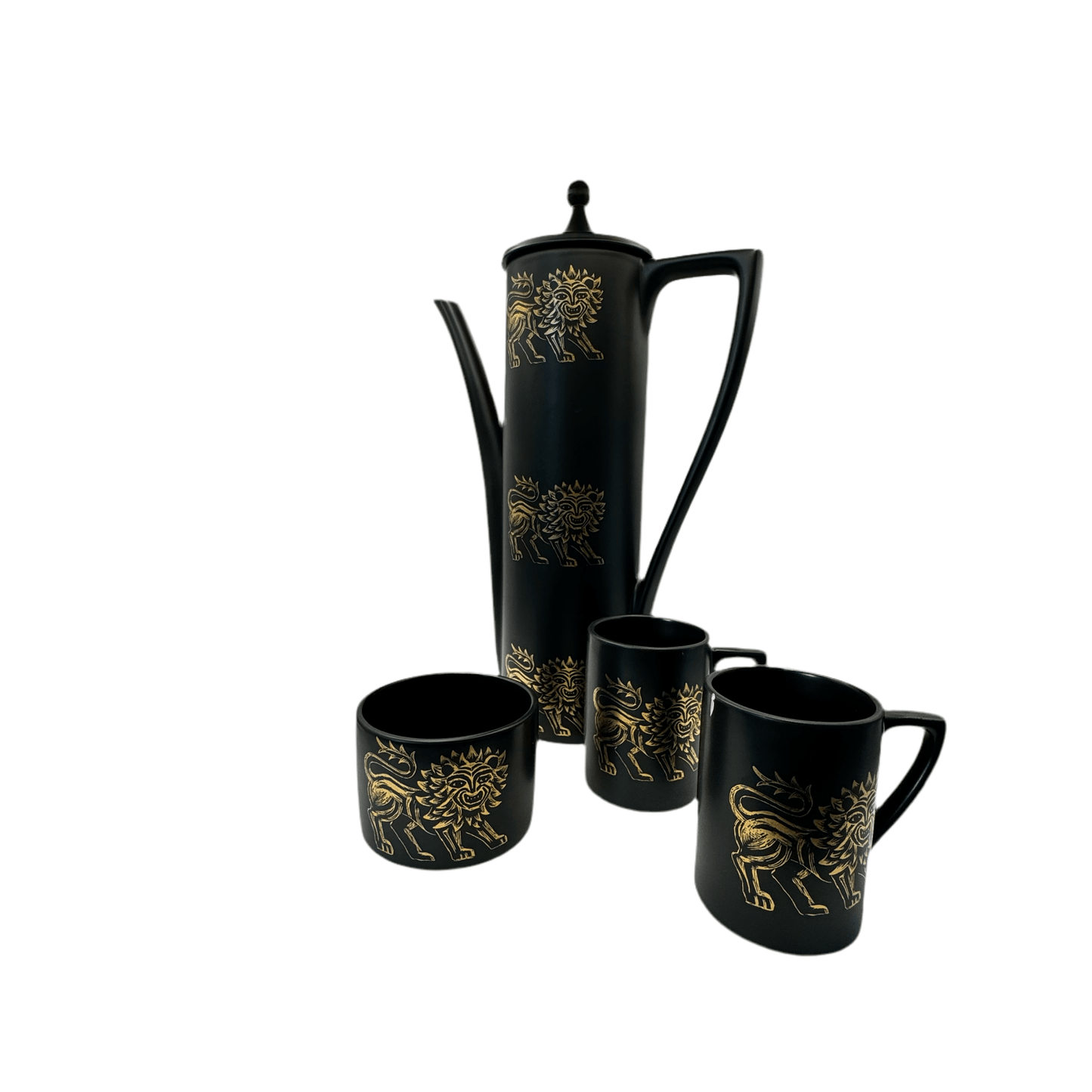 Bowerbird Cottage  Portmeirion Pottery Stroke-on-Trent Tea Set