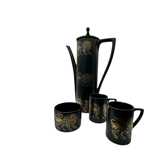Bowerbird Cottage  Portmeirion Pottery Stroke-on-Trent Tea Set