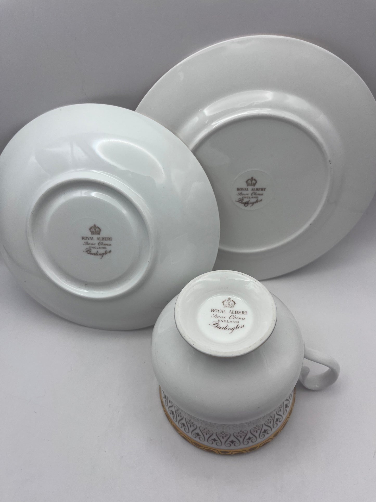 Bowerbird Cottage  Royal Albert 3 piece set
