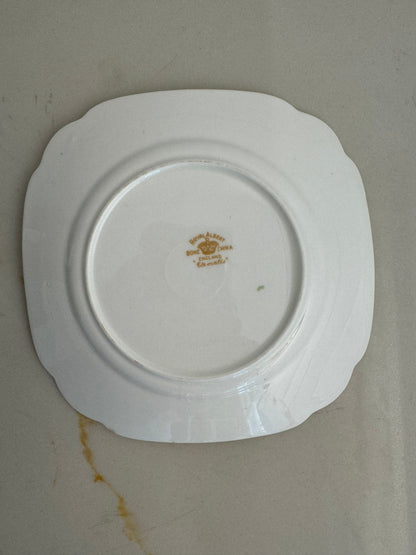 Bowerbird Cottage  Royal Albert ‘Clematis’ Bone China Floral Design Side Plate