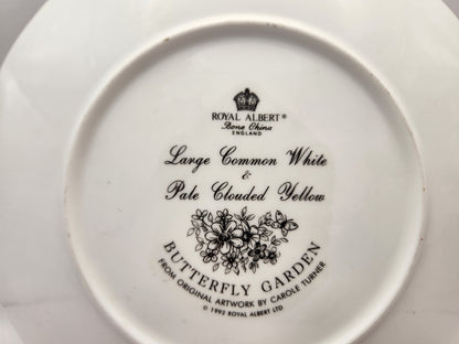 Bowerbird Cottage  Royal Albert Decorative Plate Butterfly Garden Artist: Carole Turner