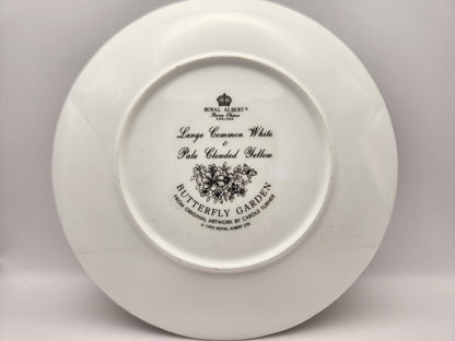 Bowerbird Cottage  Royal Albert Decorative Plate Butterfly Garden Artist: Carole Turner