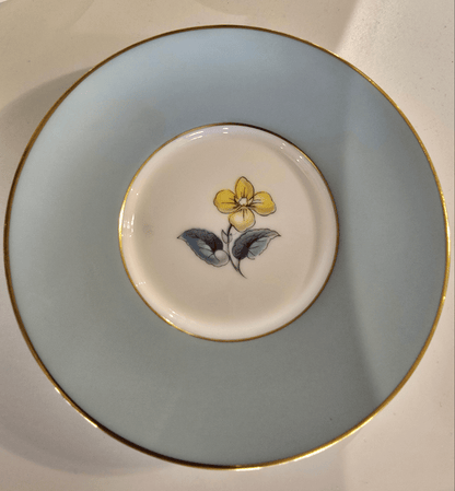 Bowerbird Cottage  Royal Worcester Woodland Demi Cup & Saucer Coffee Set (4 Cups/3 Saucers)