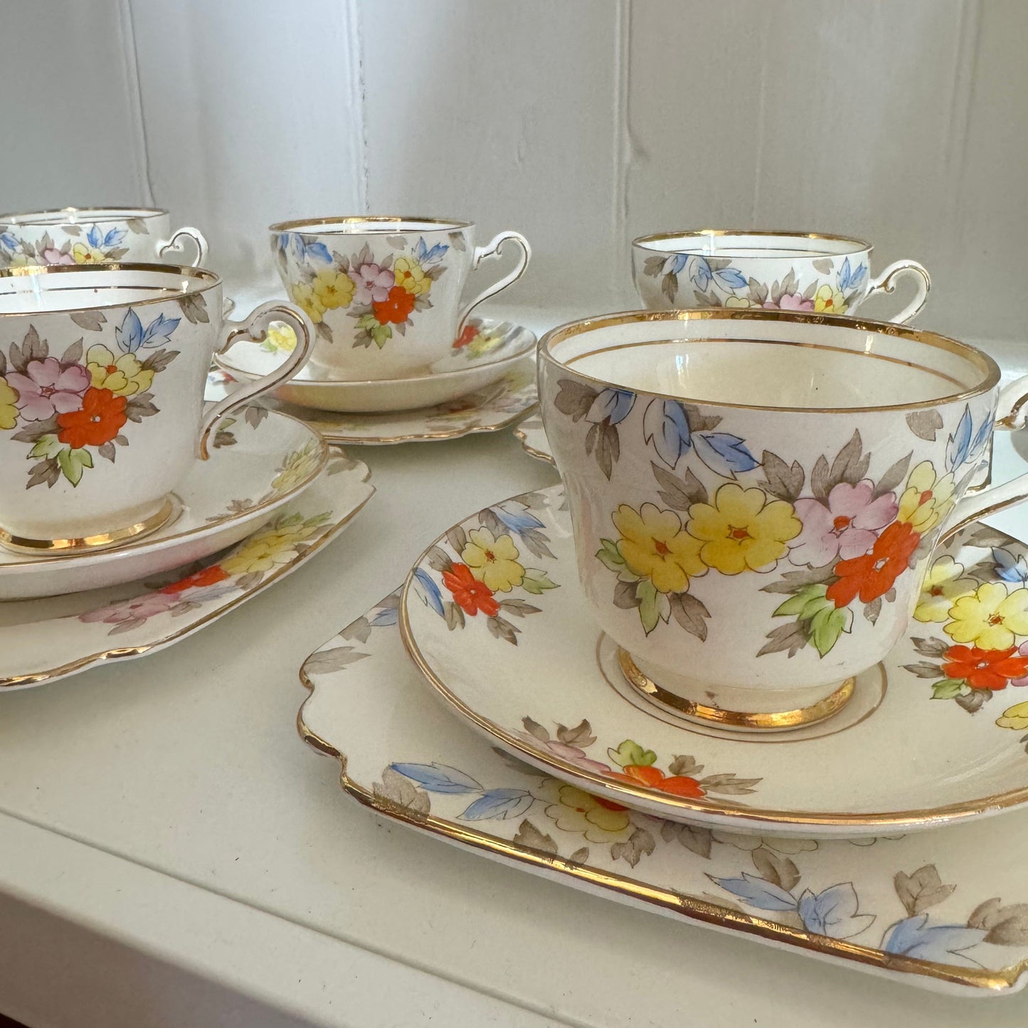Bowerbird Cottage  T.F.&S. Ltd Tea Set Floral