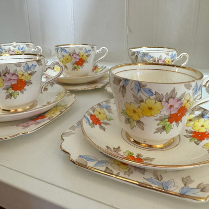 Bowerbird Cottage  T.F.&S. Ltd Tea Set Floral