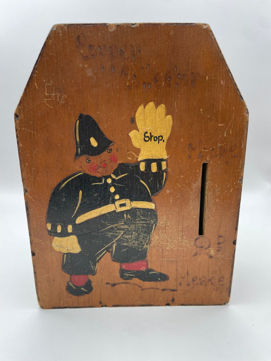 Bowerbird Cottage  Wooden 'Copper Collector' Money Box