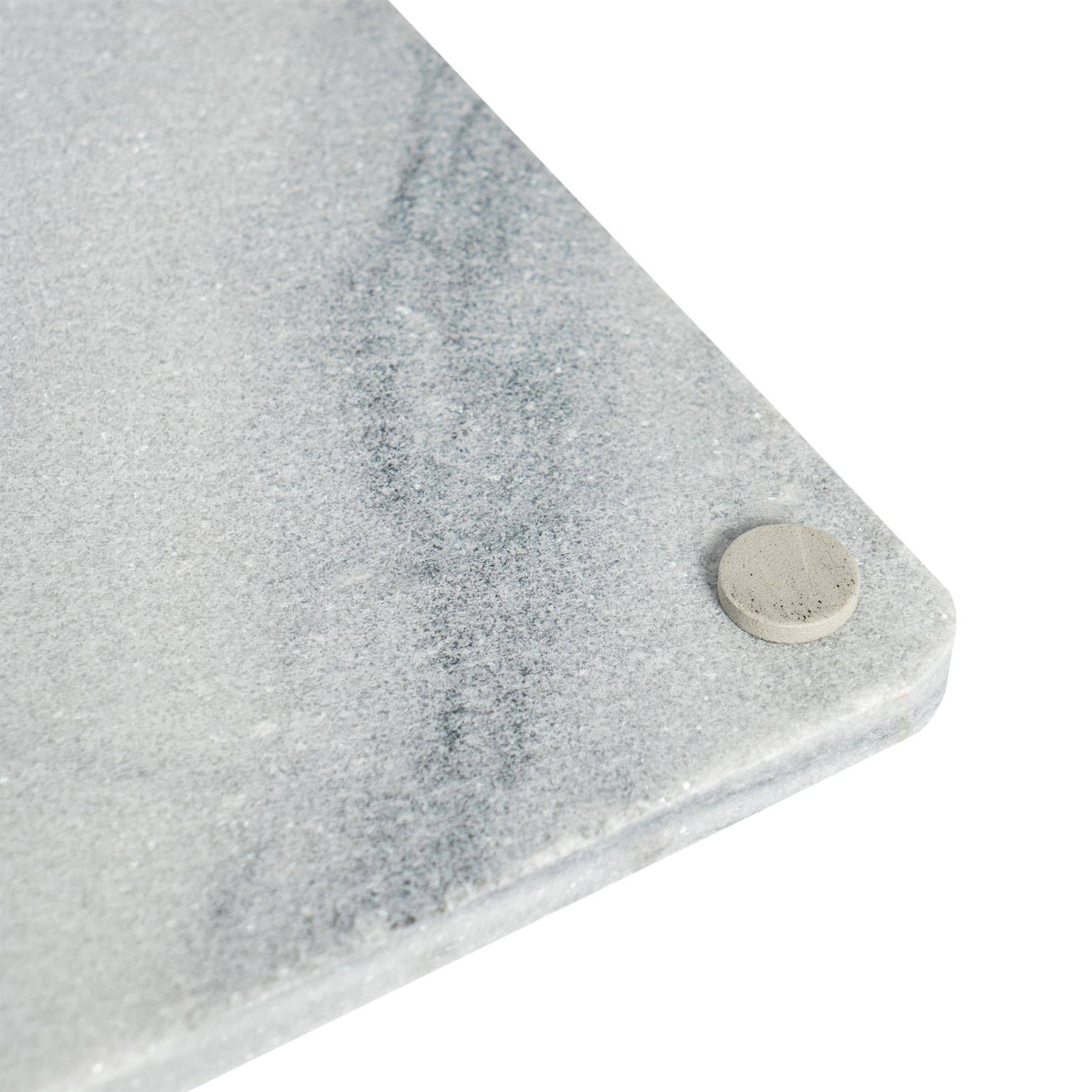 Rinkit Pty Ltd Rectangle Marble Chopping Board - 30cm - White TR-AT-TNH521