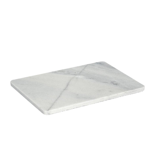 Rinkit Pty Ltd Rectangle Marble Chopping Board - 30cm - White TR-AT-TNH521