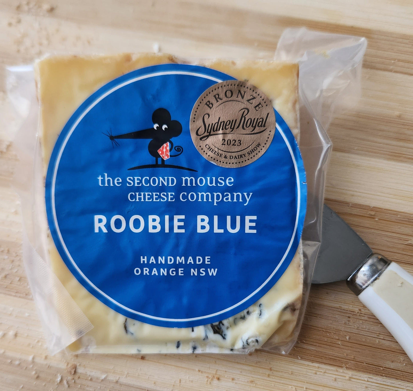 Second Mouse Cheese Cheese - Roobi Blue(Instore only) Price by weight (120- 150gm ave)